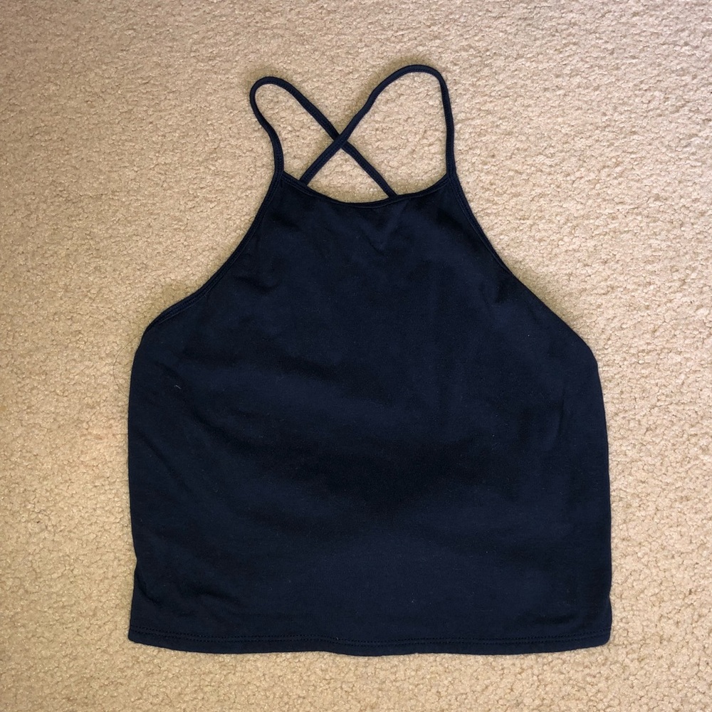 Hollister tie crop top
